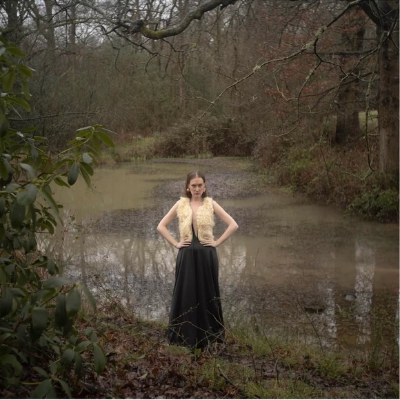 Milena Silvano Zazen vest in cream - Picture 8 of 9